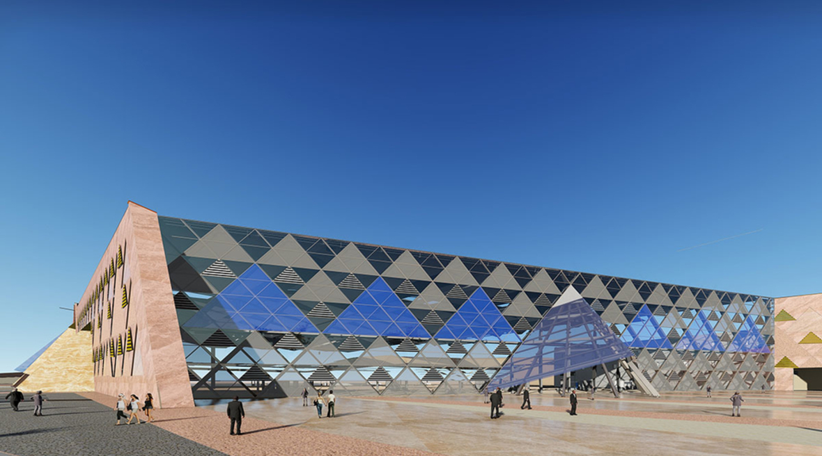 Heneghan Peng To Design Largest Archeological Museum In Egypt Projects Grand Egyptian Museum Museums Egypt Cairo Mea