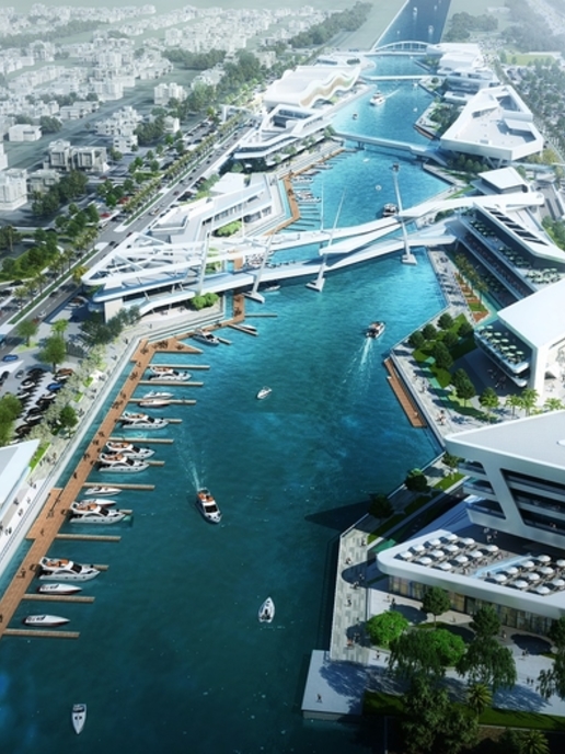 Mz Architects Designed Waterfront Project Al Qana To Open In Q4 2020 Insight Waterfront Development Al Qana Mz Architects Abu Dhabi Leisure Projects Mea