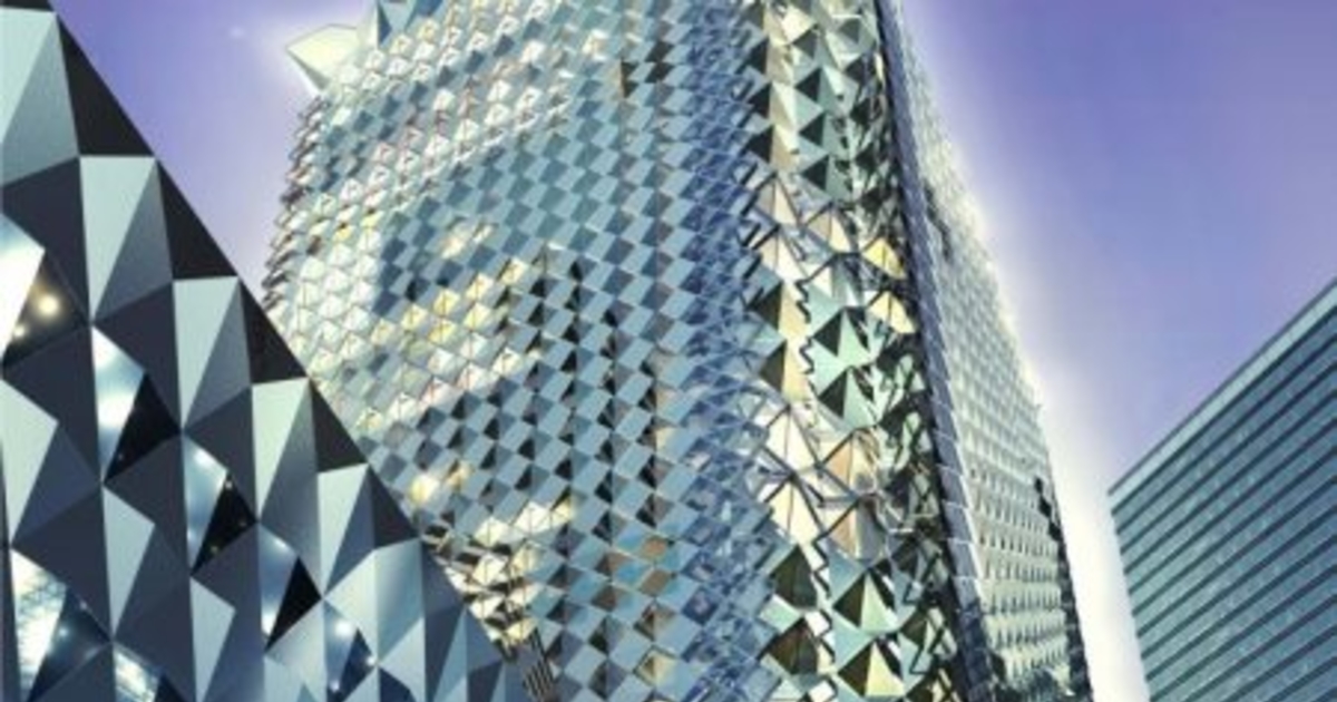Foster Partners Designs A Diamond Shaped Tower For Samba Bank S Riyadh Headquarters Insight Foster Partners Riyadh Architecture Mea
