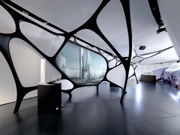 Zumtobel Lighting At Zaha Hadid Exhibition Insight Lighting