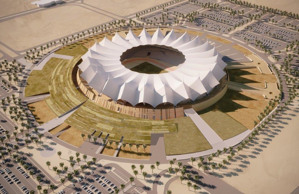 Italian Designer To Modify King Fahd Int L Stadium Insight People Architecture Contract Contracts General Authority Of Sports King Fahd International Stadium Kingdom Of Saudi Arabia Modification Project Refurbish Refurbishing Refurbishment