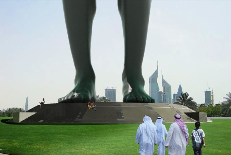 Dubai's moving statue explained Middle East Architect