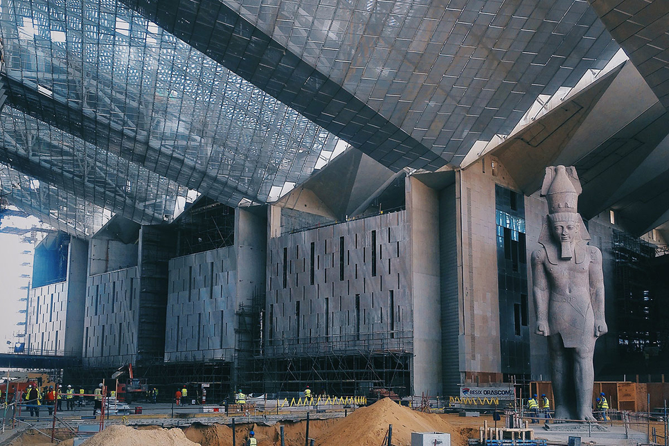 Heneghan Peng To Design Largest Archeological Museum In Egypt Projects Grand Egyptian Museum Museums Egypt Cairo Mea